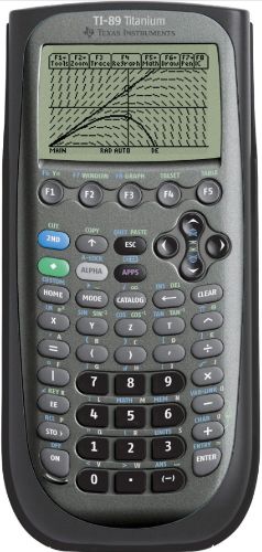 Texas Instruments TI-89 Titanium Graphing Calculator - Gray by Texas Instruments - Refurbished - Premium condition - US$106.98