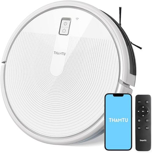 Thamtu G10 Robot Vacuum Cleaner - White by Thamtu - Refurbished - Very Good condition - US$80.45