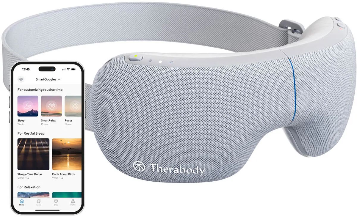 Therabody SmartGoggles 1st Gen Eye & Temple Massage - Gray by Therabody - Image 5