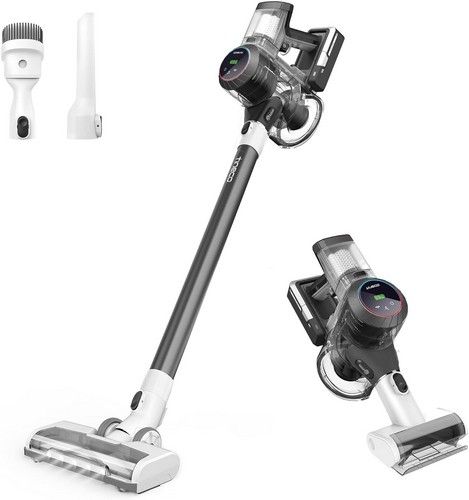 Tineco Pure ONE S11 Cordless Vacuum Cleaner Smart Stick Handheld Vacuum - Black/White by Tineco - Refurbished - Very Good condition - US$223.49