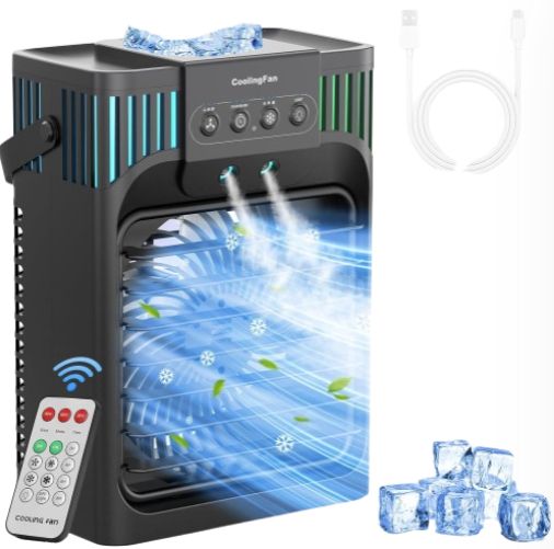 Tiokviop Portable Air Conditioner AB-1 - Black by Tiokviop - Refurbished - Very Good condition - US$76.38