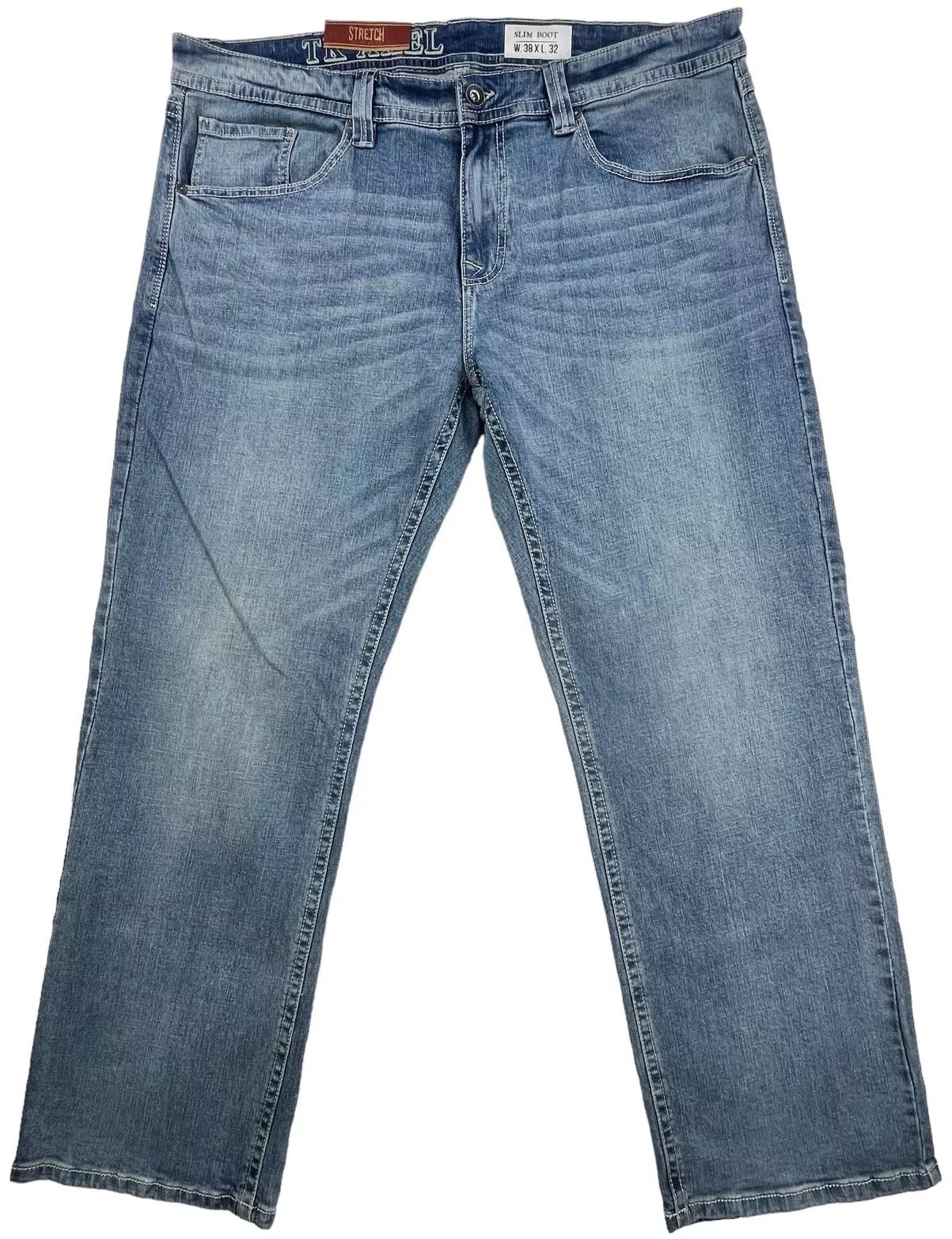 T.K. Axel Men's Slim Boot Stretch Jeans 32x32" - Water by T.K. - Refurbished - Brand New condition - US$50.98