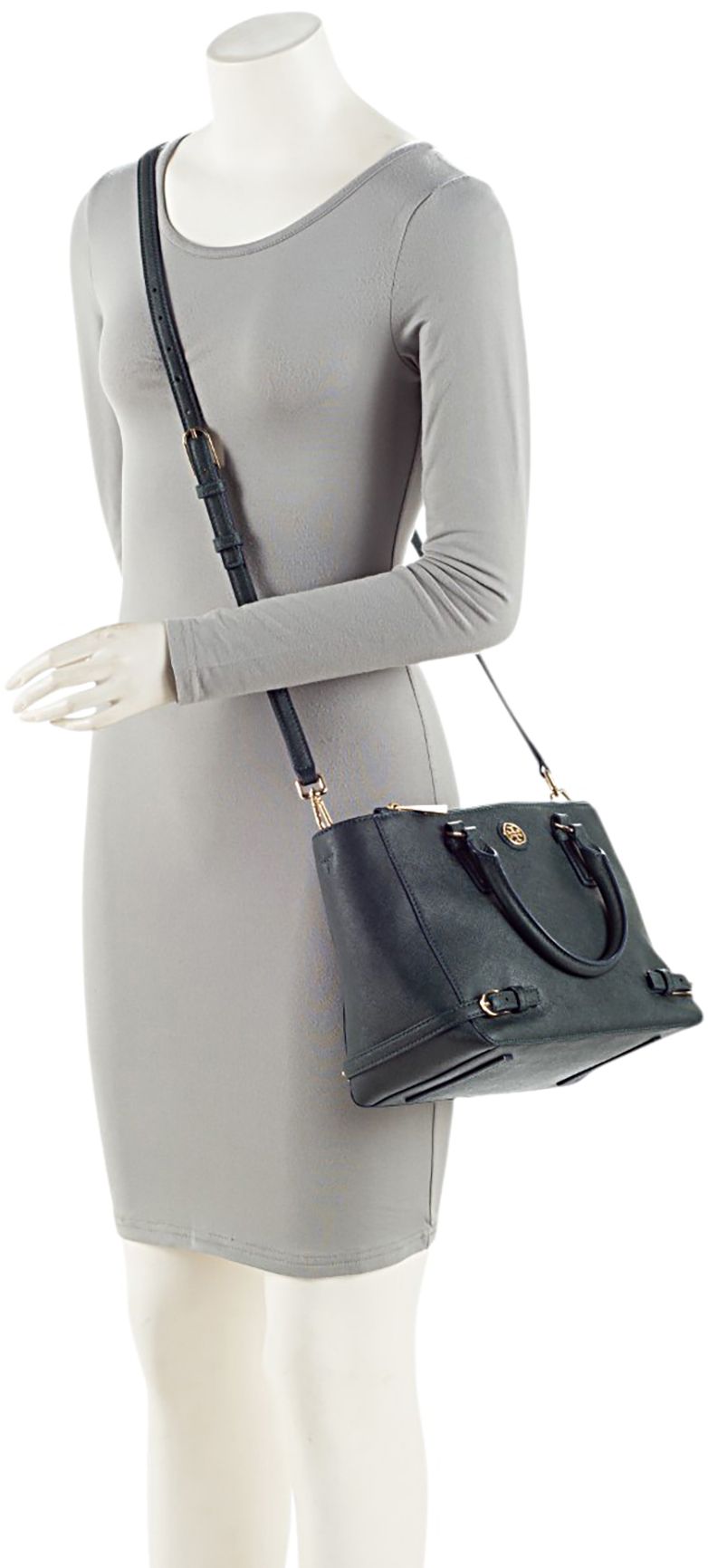Tory Burch Saffiano Robinson Small Multi Tote - Leather - Green by Tory Burch - Image 5