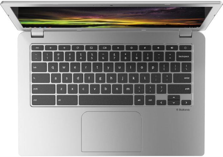 Toshiba Toshiba Chromebook 2 CB35 Laptop 13.3" - Intel Celeron 3215U 1.7GHz - 4GB - 16GB - Ice Silver - 13.3 Inch - Very Good - Standard Battery by Toshiba - Refurbished - Very Good condition - Image 2