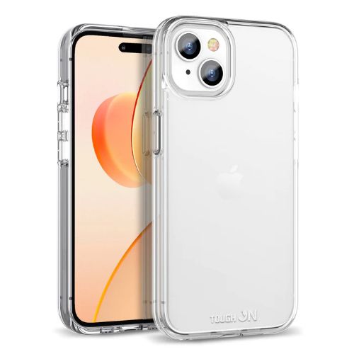 Tough On Clear Phone Case for iPhone 15 Plus - Clear by Tough On - Refurbished - Like New condition - US$10.03