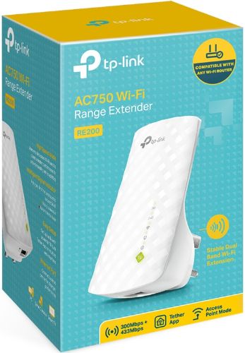 TP-Link (RE200) AC750 Wi-Fi Range Extender - White by TP-Link - Image 4