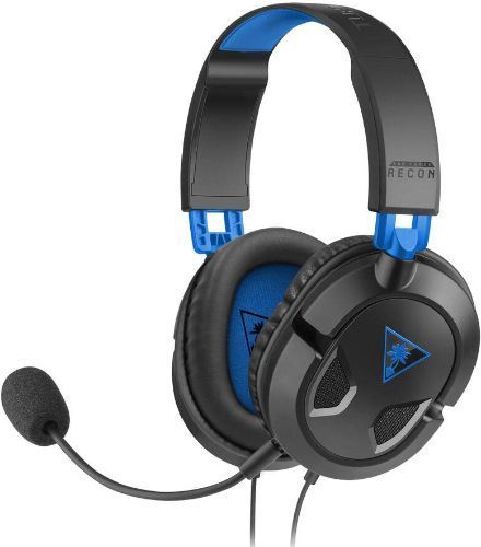 Turtle Beach Ear Force Recon 50 Gaming Headset - Black/Blue by Turtle Beach - Refurbished - Like New condition - US$86.49
