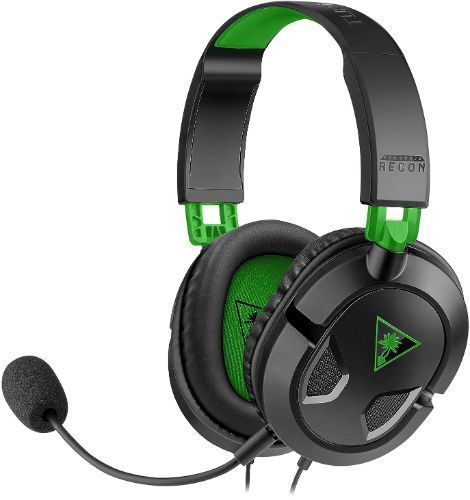 Turtle Beach Ear Force Recon 50 Gaming Headset - Black/Green by Turtle Beach - Refurbished - Like New condition - US$86.49