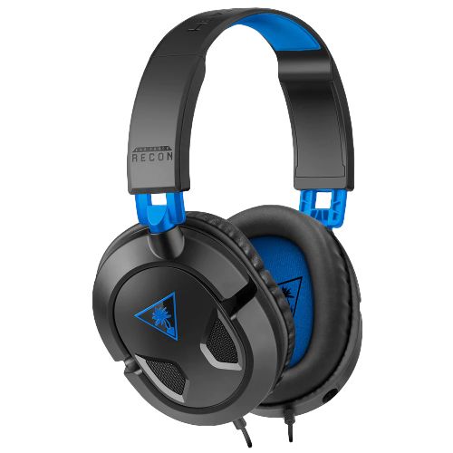 Turtle Beach Ear Force Recon 50P Headset - Black/Blue by Turtle Beach - Refurbished - Very Good condition - Image 2