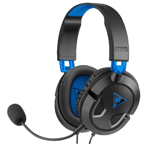 Turtle Beach Ear Force Recon 50P Headset - Black/Blue by Turtle Beach - Refurbished - Very Good condition - Image 3
