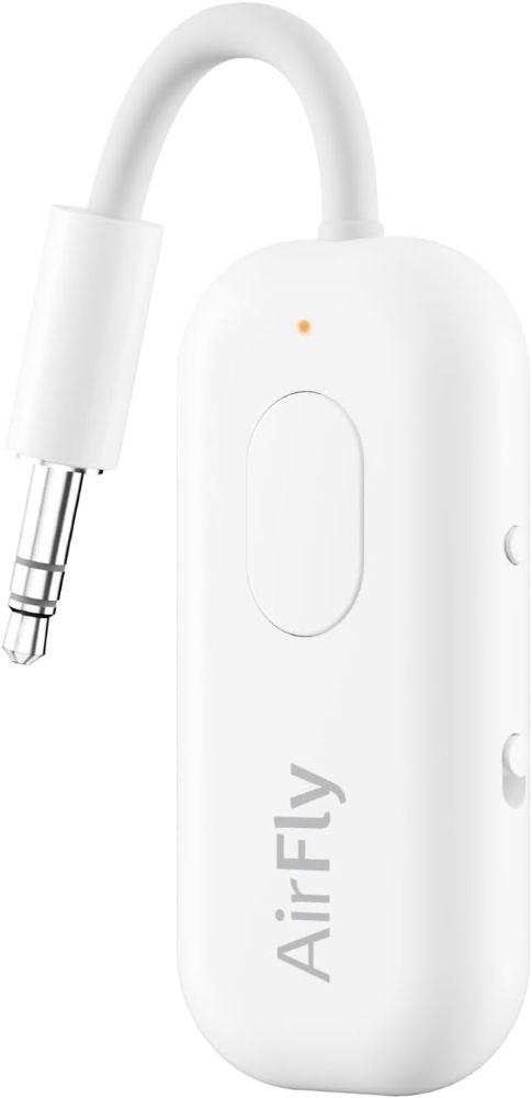 Twelve South AirFly Pro Portable Bluetooth Audio Receiver - White by Twelve South - Refurbished - Very Good condition - US$40.94