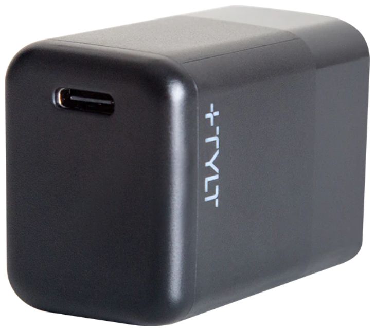 Tylt 30W USB-C Power Delivery Charger with Lightning Cable - Black by Tylt - Refurbished - Like New condition - Image 2