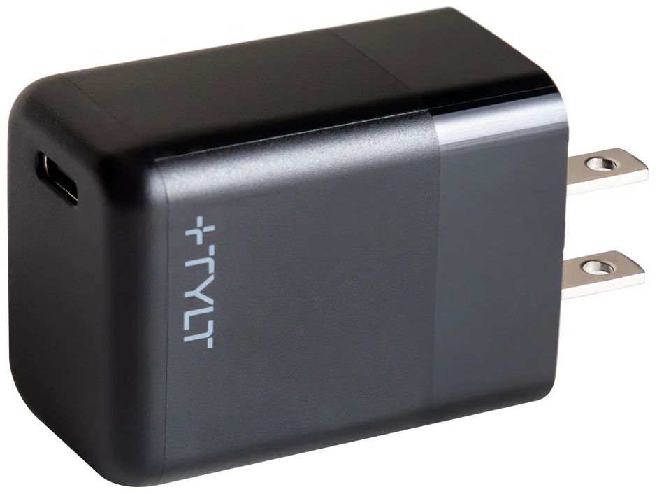 Tylt 30W USB-C Power Delivery Charger with Lightning Cable - Black by Tylt - Refurbished - Like New condition - Image 3