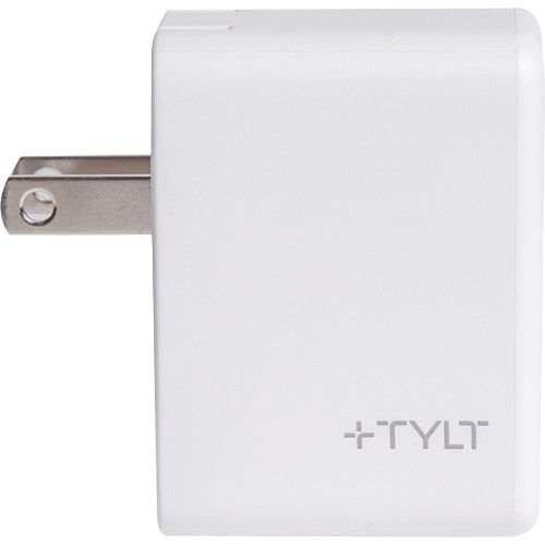 Tylt Full Speed 20W Fast Charging Wall Charger - White by Tylt - Refurbished - Premium condition - US$20.98