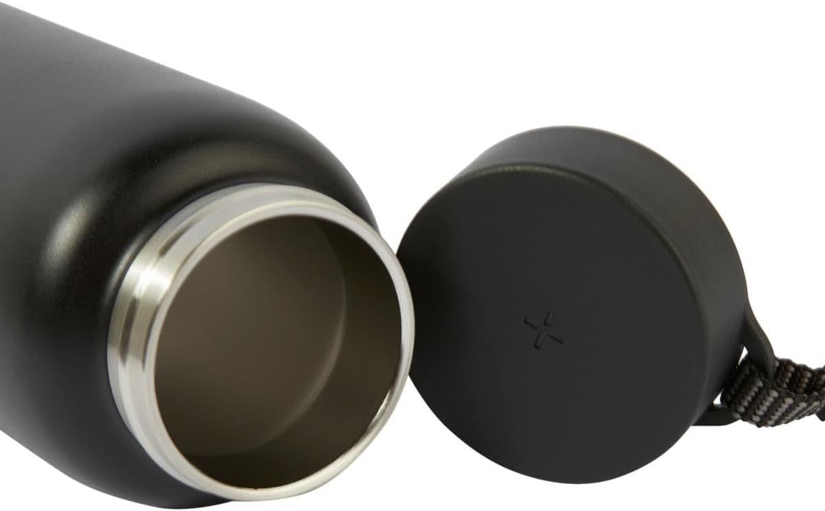 Tylt Insulated Wireless Charging Bottle - Black by Tylt - Image 4
