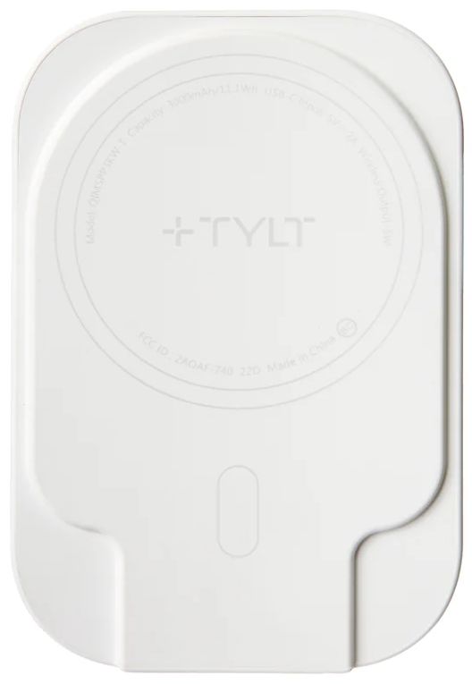 Tylt Magnetic Wireless Power Bank Stand 2.5K - White by Tylt - Image 3