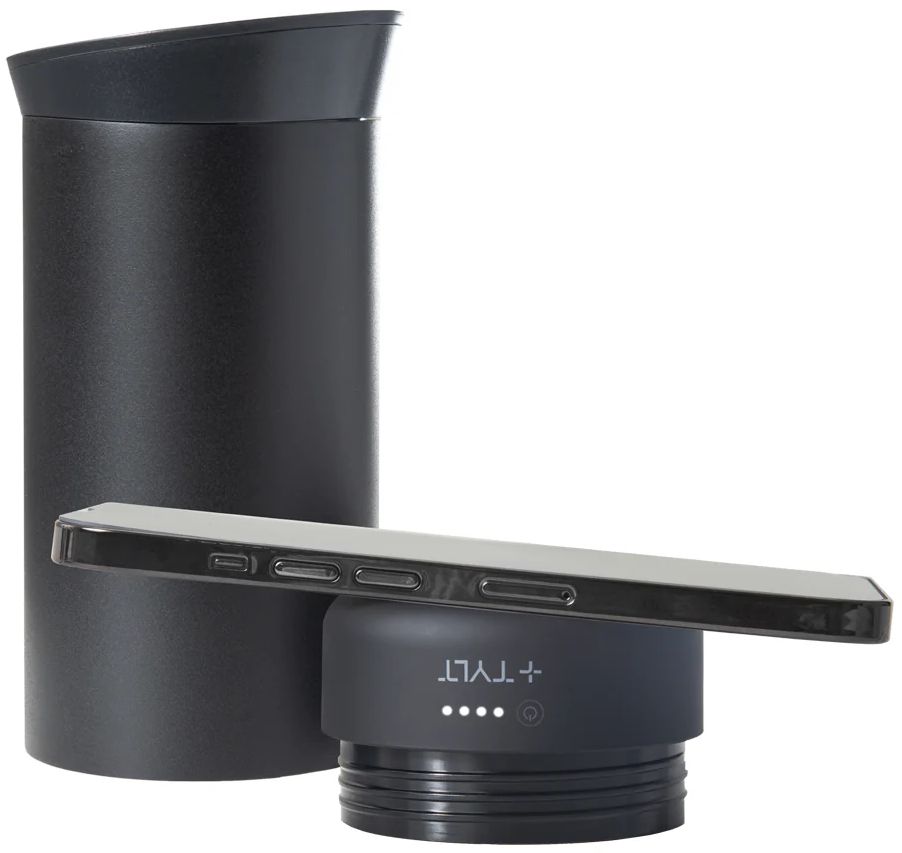 Tylt Power Mug Hydration Bottle + Power Bank Wireless Charger - Black by Tylt - Image 2