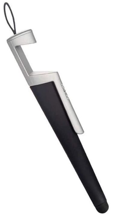Tylt Wand Touchless Tool + Stylus + Phone Stand - Black/Silver by Tylt - Image 2