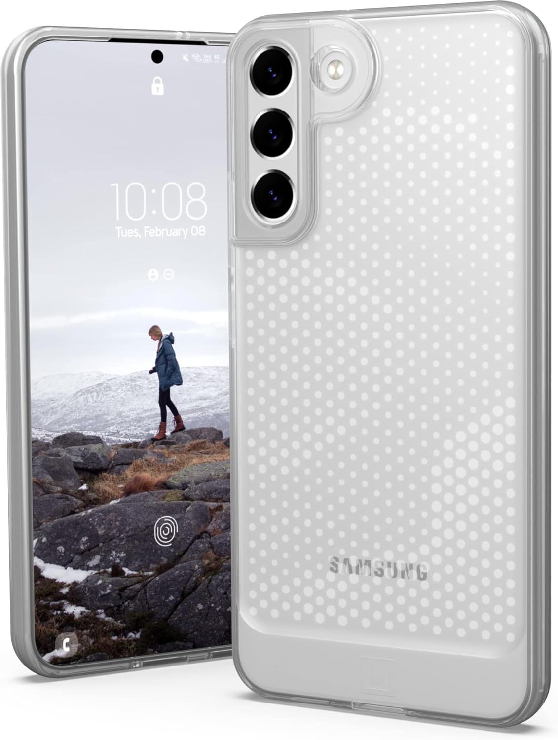 UAG Lucent Series Phone Case for Samsung Galaxy S22+ 5G - Ice (Clear) by UAG - Refurbished - Brand New condition - Image 3