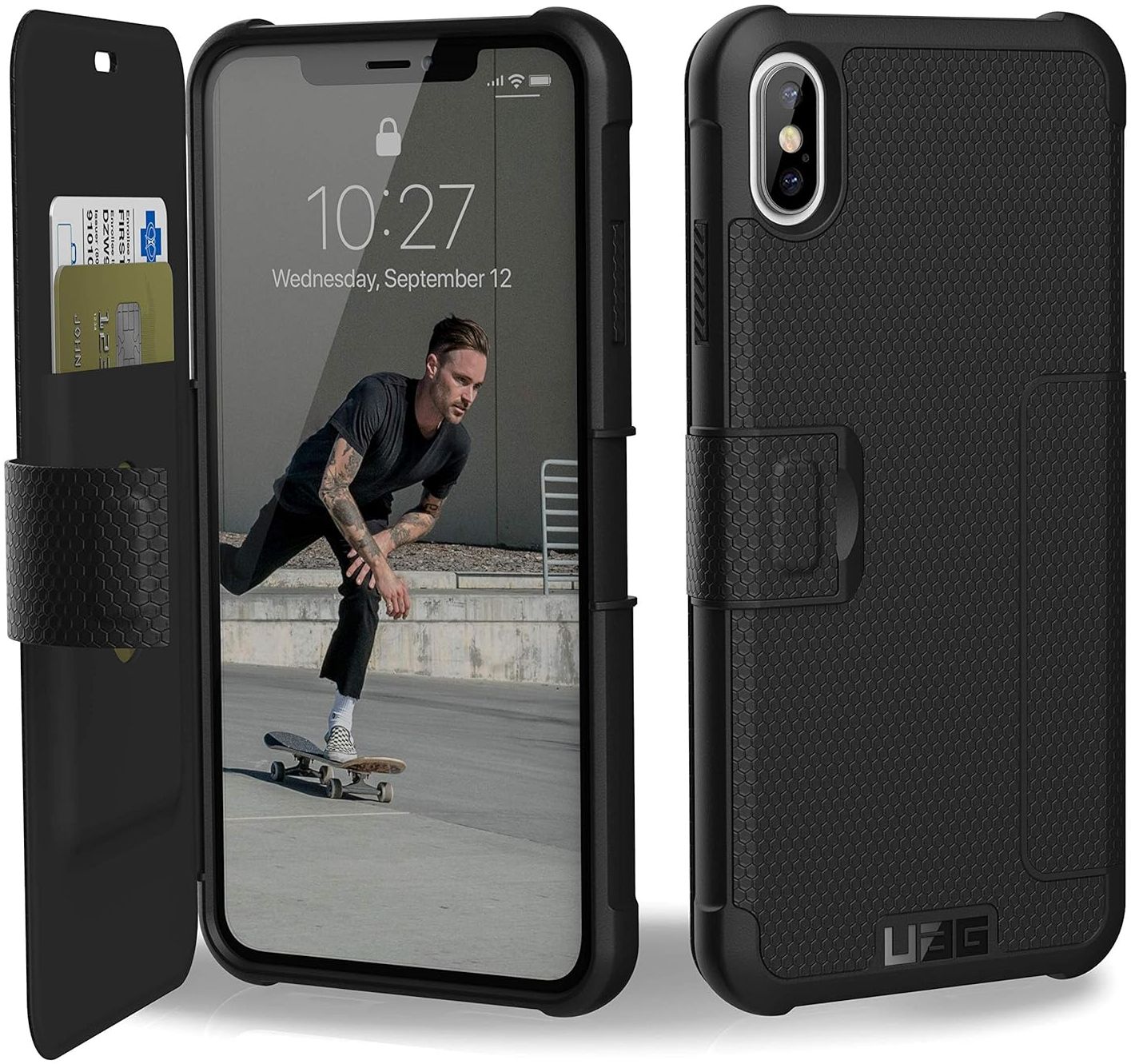 UAG Metropolis Series Phone Case for iPhone XS Max - Black by UAG - Refurbished - Brand New condition - Image 4