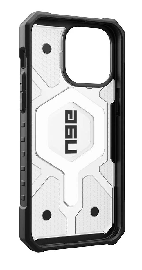 UAG Pathfinder Phone Case with MagSafe for iPhone 15 Pro - Ice / Silver by UAG - Image 2