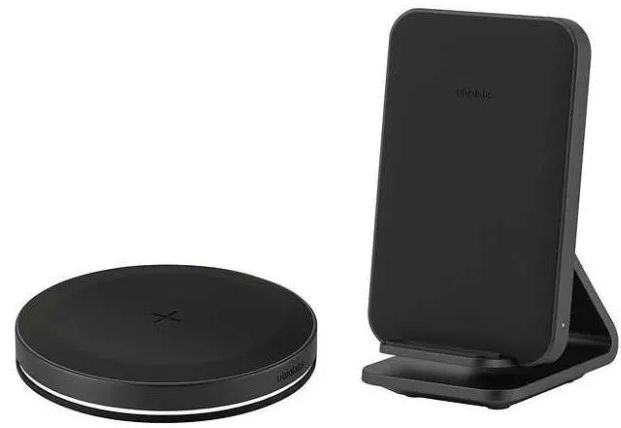 Ubio Labs 15W Wireless Charging Stand and Pad Bundle - Black by Ubio Labs - Refurbished - Very Good condition - US$18.98