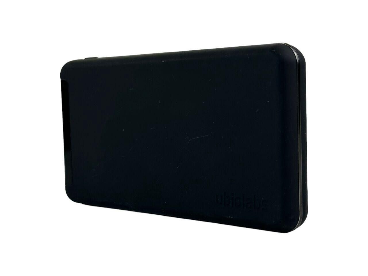 Ubio Labs PWB1071 Universal 10000 mAh Slim Power Bank - Black by Ubio Labs - Refurbished - Very Good condition - Image 3