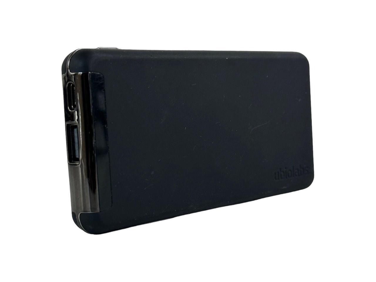 Ubio Labs PWB1071 Universal 10000 mAh Slim Power Bank - Black by Ubio Labs - Refurbished - Very Good condition - Image 4