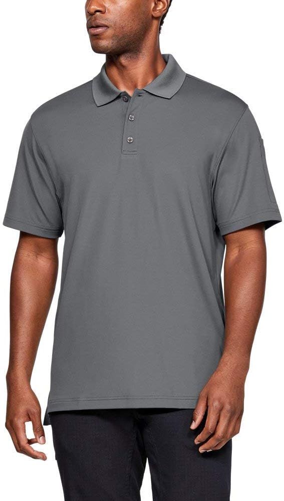 Under Armour Men's Performance Tactical Golf Polo Shirt - S - Gray/Graphite by Under Armour - Refurbished - Very Good condition - US$29.48