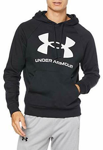 Under Armour Men's Rival Sportstyle Pullover Hoodie M - Black by Under Armour - Refurbished - Brand New condition - US$62.48