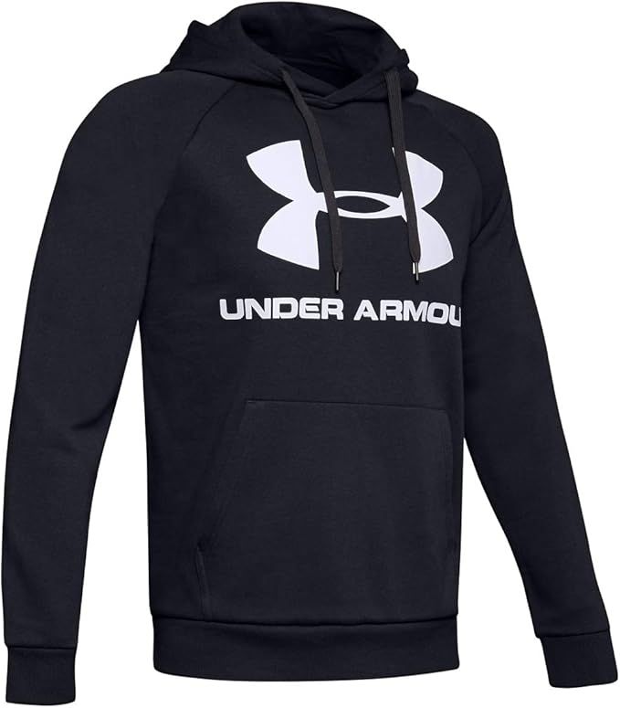 Under Armour Men's Rival Sportstyle Pullover Hoodie M - Black by Under Armour - Image 2