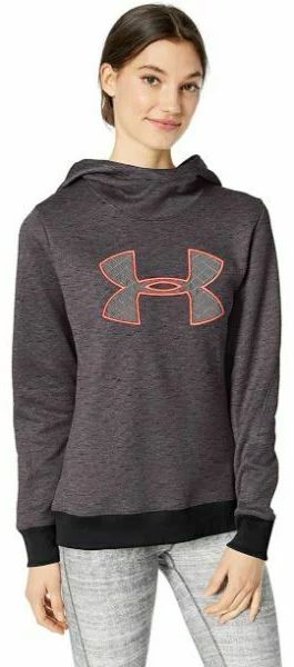 Under Armour Women's Synthetic Fleece Sweatshirt M - Grey/Coral by Under Armour - Refurbished - Brand New condition - US$56.48