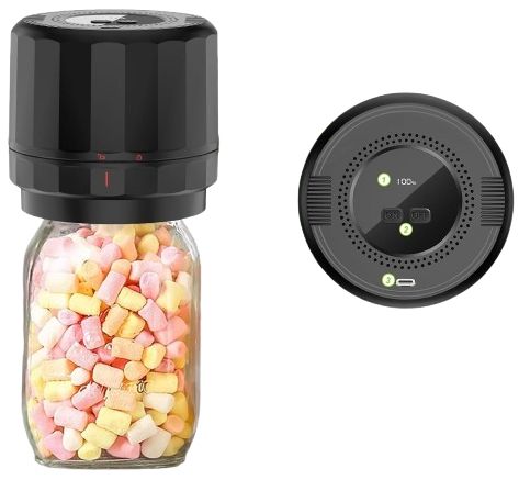 Unerver M11 Electric Mason Jar Vacuum Sealer - Black by Unerver - Image 2