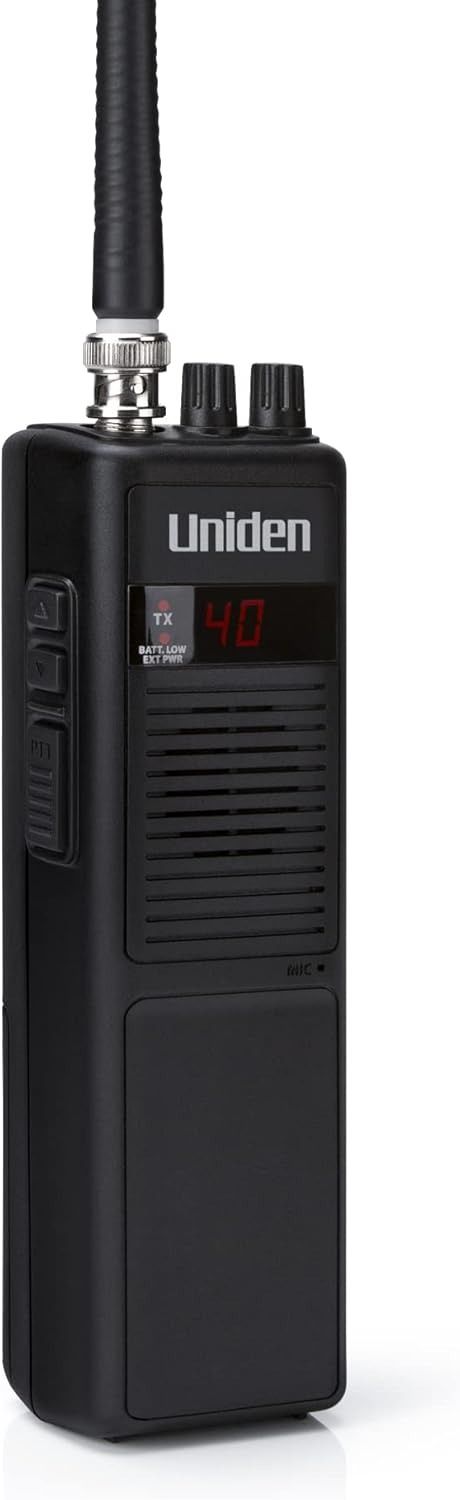 Uniden PRO401HH Professional Series 40 Channel Handheld CB Radio - Black by Uniden - Refurbished - Premium condition - US$61.48