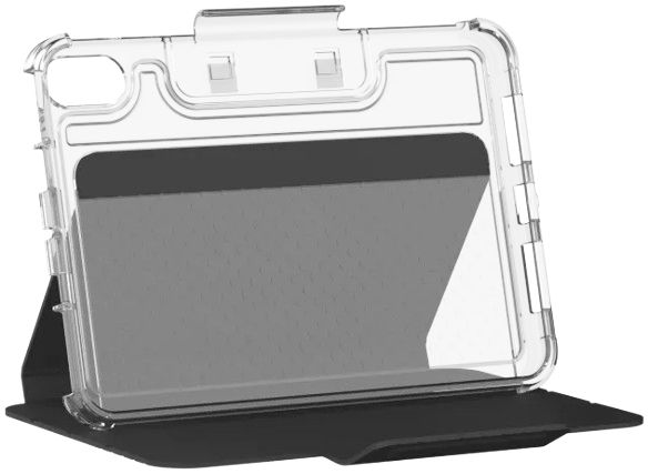 Urban Armor Gear Lucent Series Folio iPad Case for iPad Mini (6th Gen) (2021) - Clear/Black - Brand New by Urban Armor Gear - Image 4