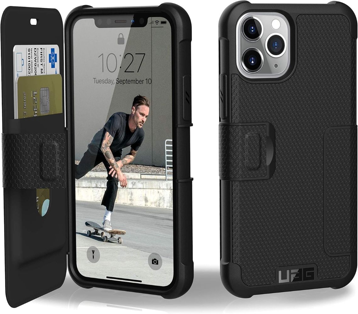 Urban Armor Gear Metropolis Folio Series Phone Case for Apple iPhone 11 Pro - Black by Urban Armor Gear - Refurbished - Brand New condition - US$46.43