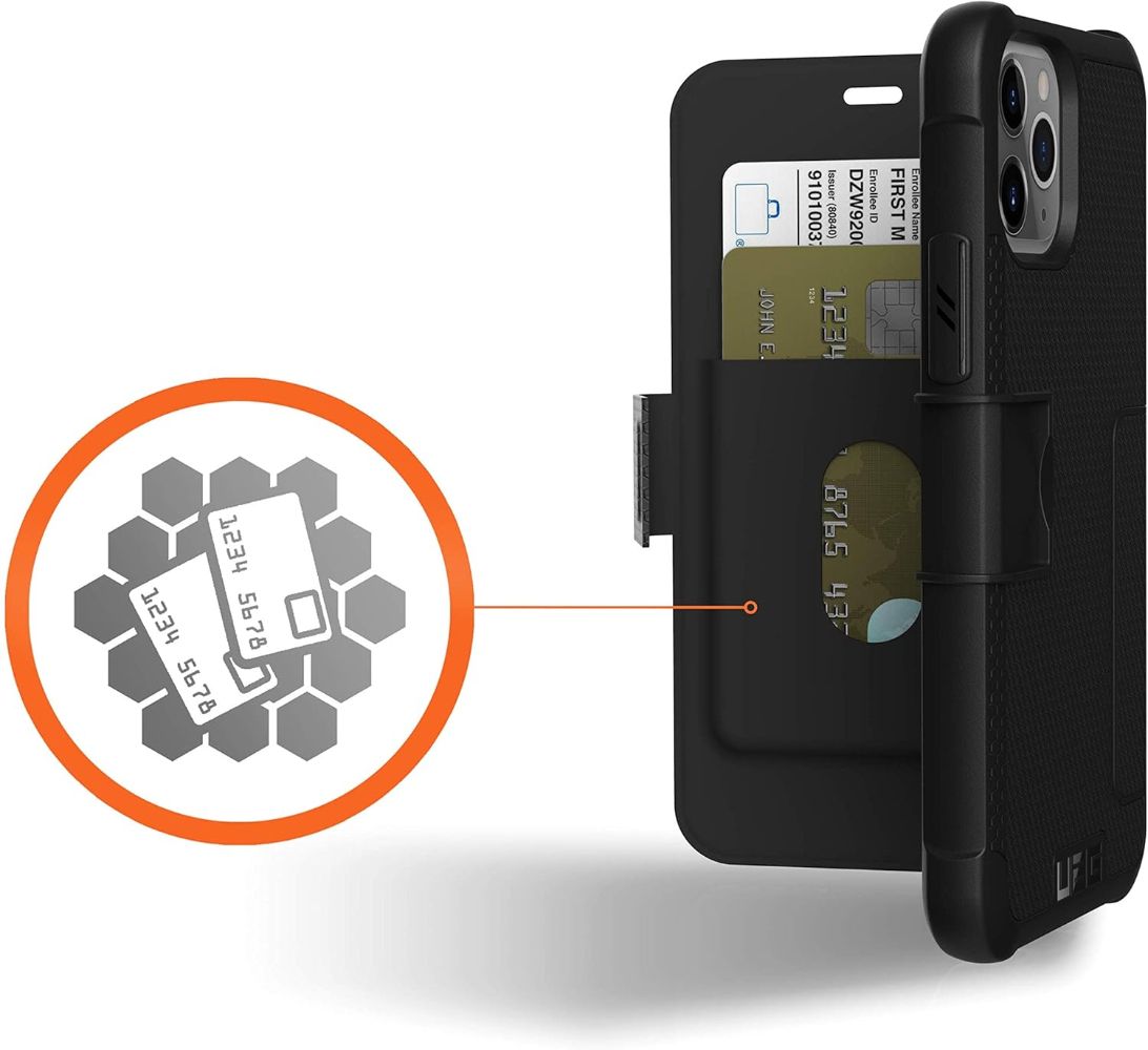 Urban Armor Gear Metropolis Folio Series Phone Case for Apple iPhone 11 Pro - Black by Urban Armor Gear - Image 5