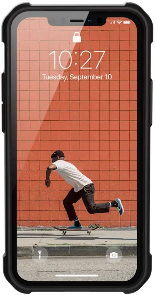 Urban Armor Gear Metropolis LT Series Phone Case for Apple iPhone 12 mini - LTHR ARMR Black by Urban Armor Gear - Refurbished - Brand New condition - Image 4