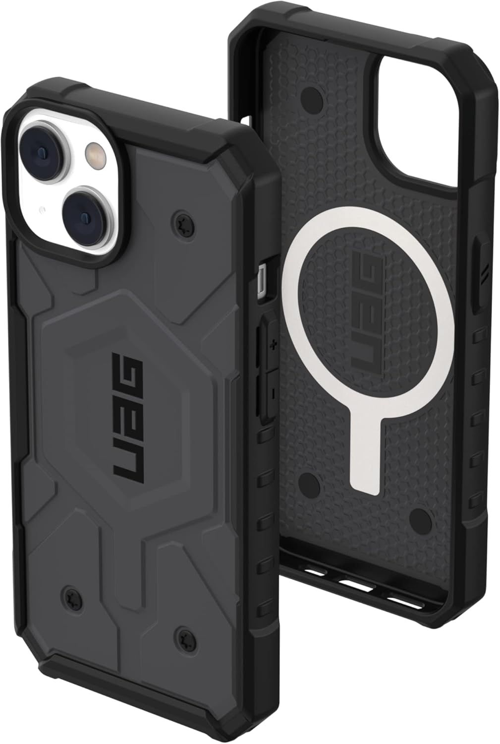 Urban Armor Gear Pathfinder Phone Case for iPhone 14 Plus - Silver by Urban Armor Gear - Image 2