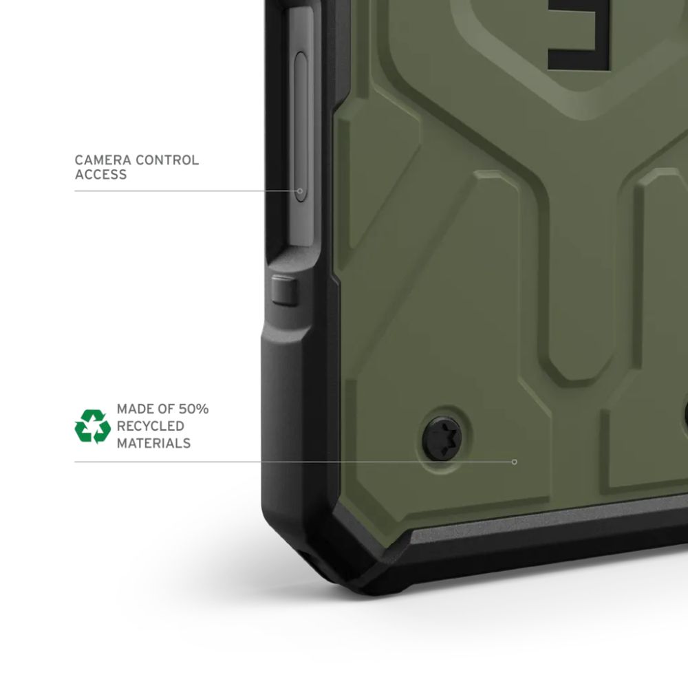 Urban Armor Gear Pathfinder Phone Case with MagSafe for iPhone 16 Plus - Olive Drab - Brand New by Urban Armor Gear - Refurbished - Brand New condition - Image 7