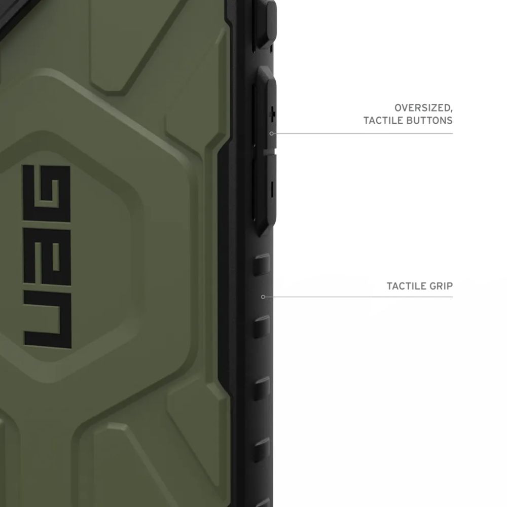 Urban Armor Gear Pathfinder Phone Case with MagSafe for iPhone 16 Plus - Olive Drab - Brand New by Urban Armor Gear - Refurbished - Brand New condition - Image 8