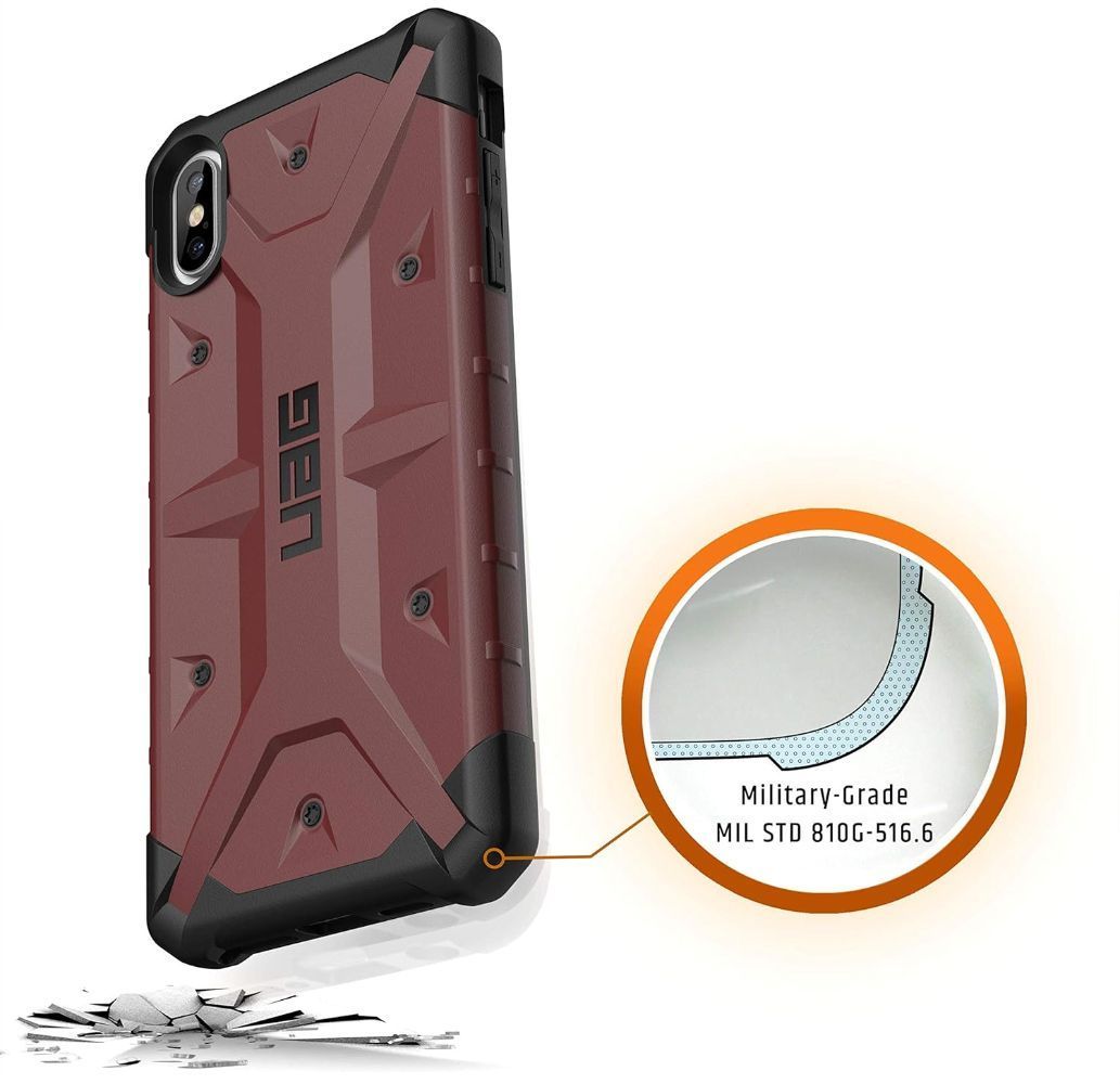 Urban Armor Gear Pathfinder Series Phone Case for Apple iPhone XS Max - Carmine Red by Urban Armor Gear - Refurbished - Brand New condition - Image 5