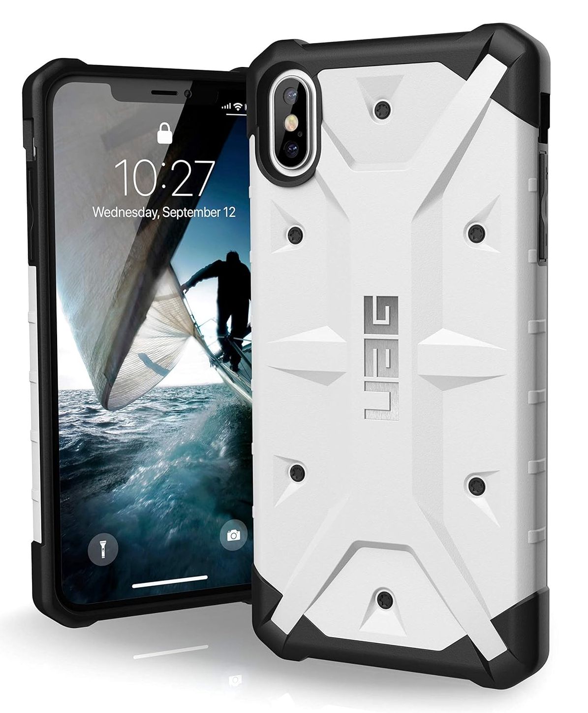 Urban Armor Gear Pathfinder Series Phone Case for Apple iPhone XS Max - White by Urban Armor Gear - Refurbished - Brand New condition - Image 2