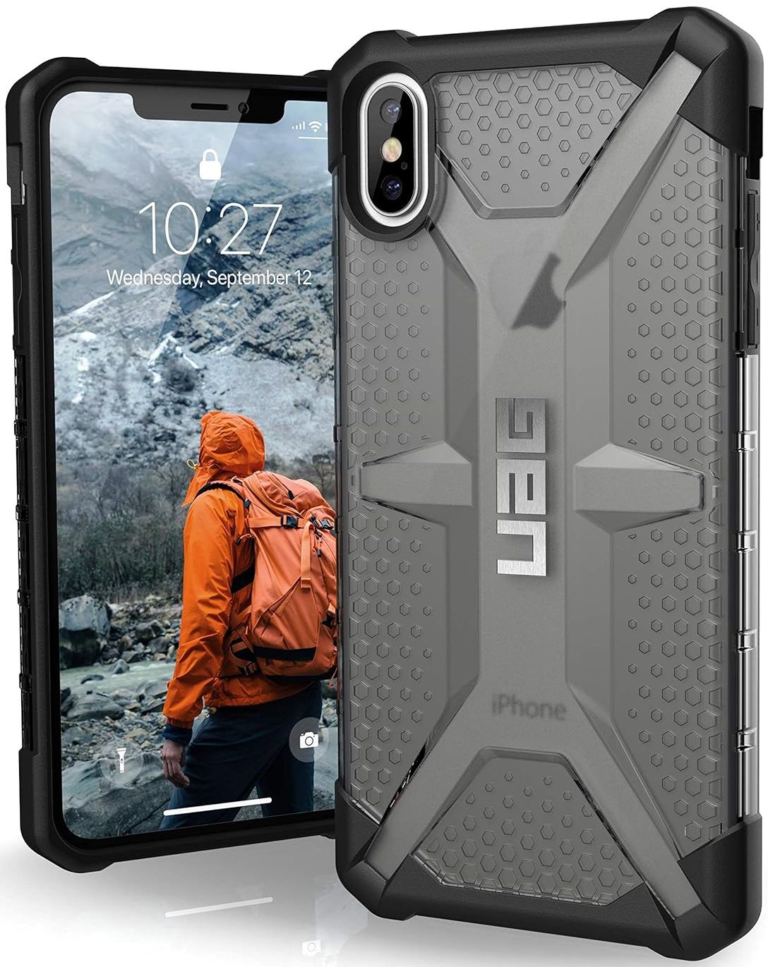 Urban Armor Gear Plasma Series Phone Case for iPhone XS Max - Ash by Urban Armor Gear - Refurbished - Brand New condition - Image 4