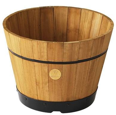 VegTrug Build a Barrel Kit Planter 46cm - Natural by VegTrug - Refurbished - Very Good condition - US$55.49