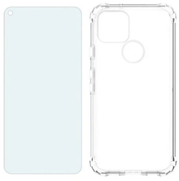Verizon Clear Phone Case and Blue Light Screen Protector for Google Pixel 5 - Clear by Verizon - Refurbished - Good condition - US$19.99