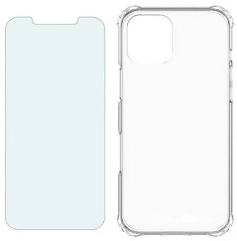 Verizon Clear Phone Case and Blue Light Screen Protector for iPhone 12 Pro Max - Clear by Verizon - Refurbished - Good condition - US$20.98