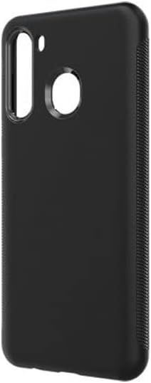 Verizon Clear Phone Case and Blue Light Screen Protector for Samsung Galaxy A21 - Black by Verizon - Image 4