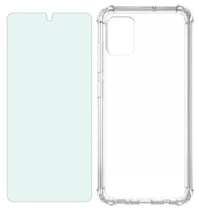 Verizon Clear Phone Case and Blue Light Screen Protector for Samsung Galaxy A71 5G UW - Clear by Verizon - Refurbished - Good condition - US$19.99