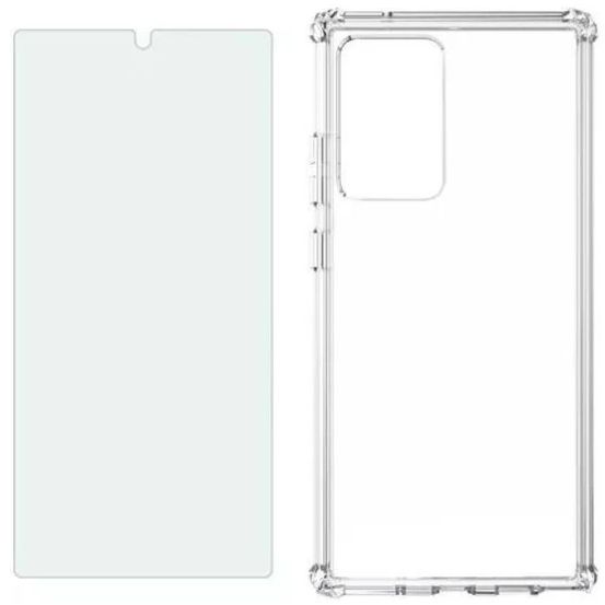 Verizon Clear Phone Case and Blue Light Screen Protector for Samsung Galaxy Note20 5G - Clear by Verizon - Refurbished - Good condition - US$20.98